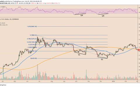 2019 年的比特币分形设置暗示 BTC 价格可以回升至 5 万美元