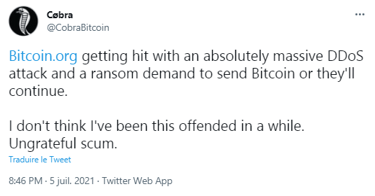 比特币的互联网展示受到计算机攻击的困扰