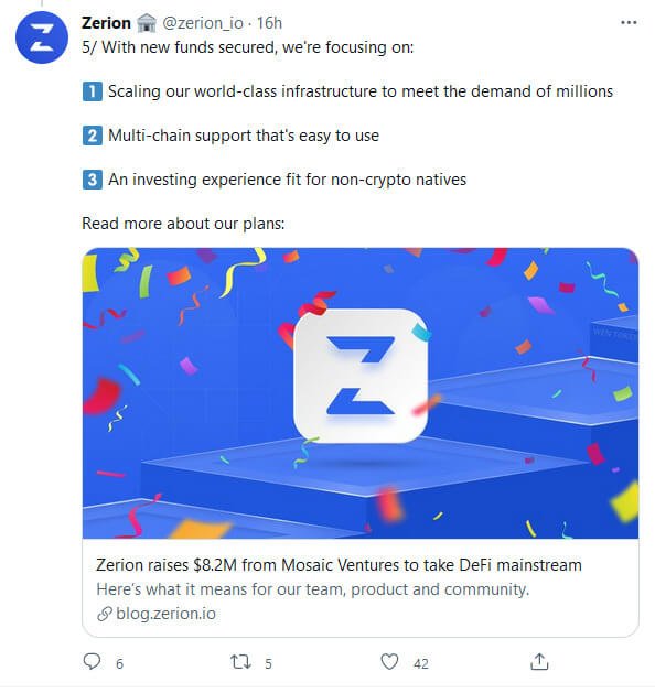 Zerion 的新 DeFi 服务