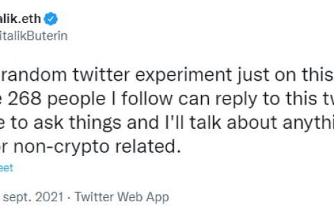 Vitalik Buterin 对以太坊（ETH）的最大遗憾