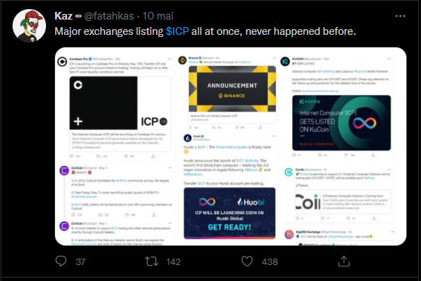 10,000 个免费 NFT？ 不要再等了，利用ICP加密货币项目的大礼物