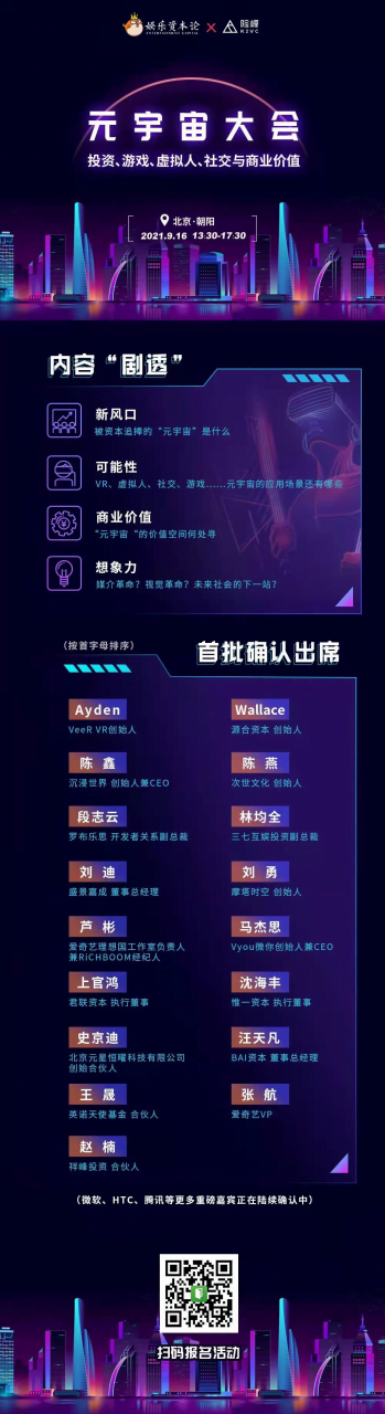 「元宇宙」火爆资本圈：背后是VC们的狂热与焦虑