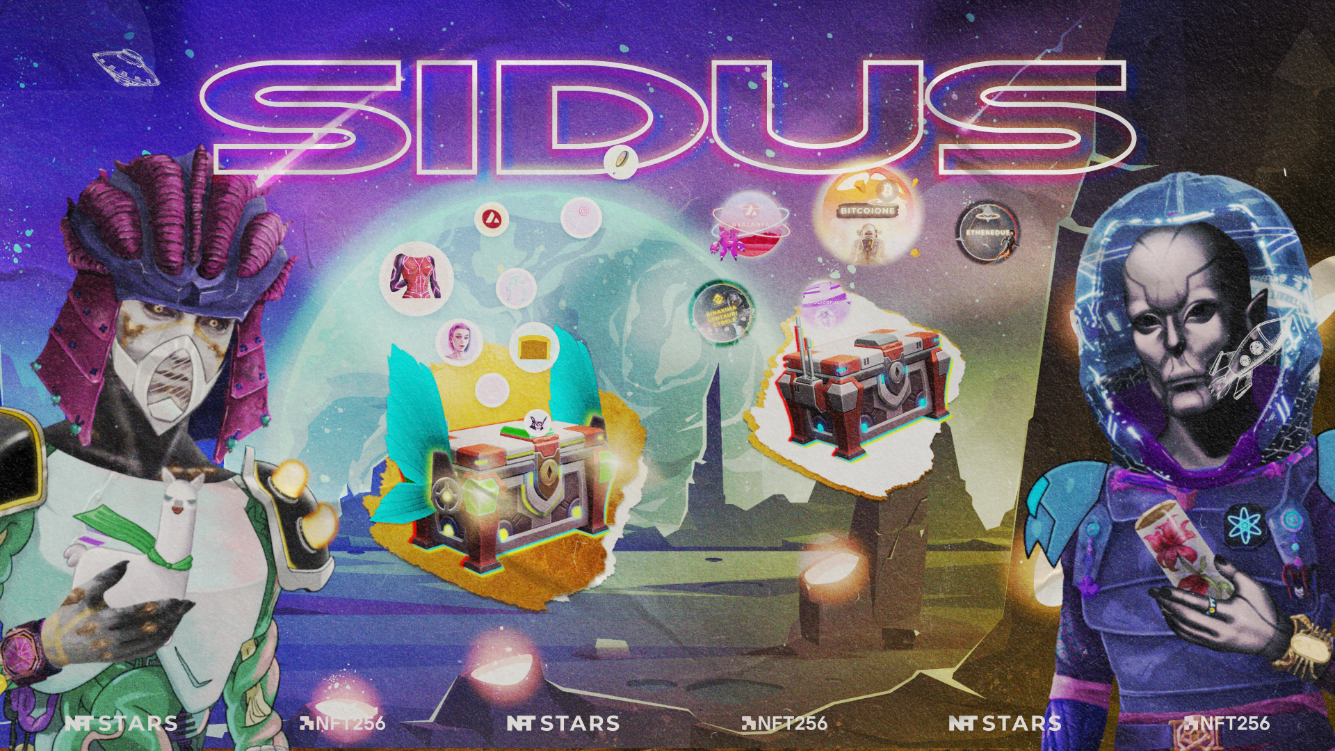 来自 Sidus 的区块链外星人：NFT STARS 最大收藏概览