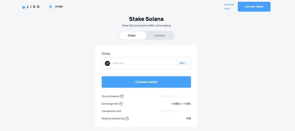 为 Solana 宣布 Lido：一种流动性质押协议