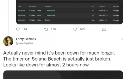 Solana 在 PLS 中的区块链——回顾使 SOL 瘫痪的事件