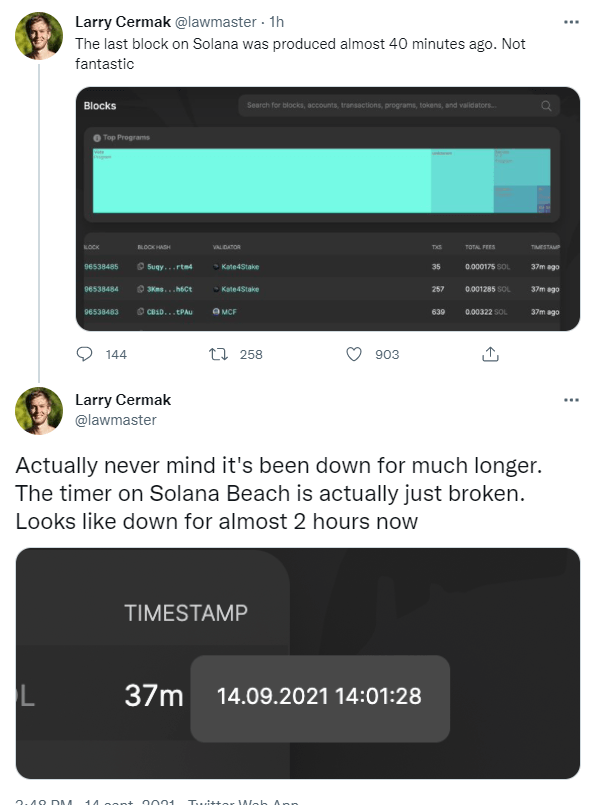 Solana 在 PLS 中的区块链——回顾使 SOL 瘫痪的事件