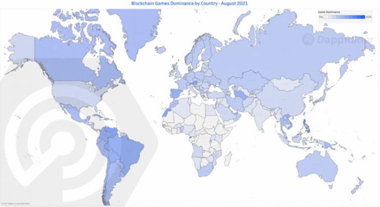 DappRadar 报告：GameFi、NFT 主导今夏链上流量