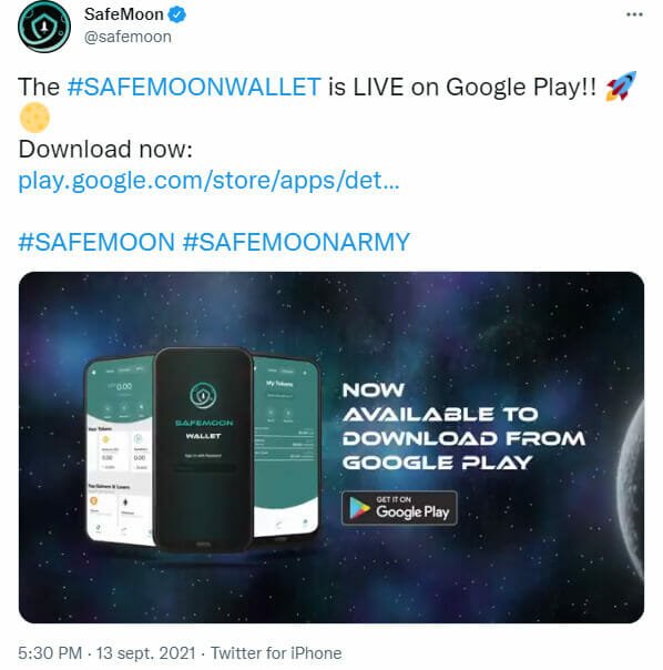 Safemoon 钱包发布