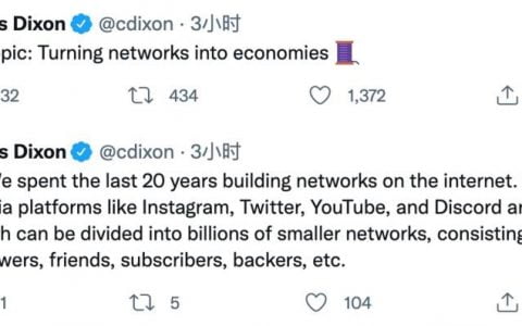 a16z 合伙人 Chris Dixon：加密货币或将互联网升级为 Web3 经济体