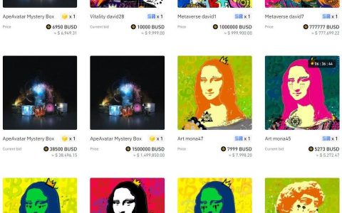 ApeAvatar 盲盒最高成交价 9999 BUSD，并推出社交名人头像认领慈善活动