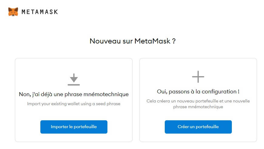 MetaMask-Creation-Wallet