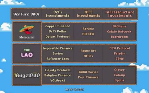 一文概览 VentureDAO 运作方式与生态现状