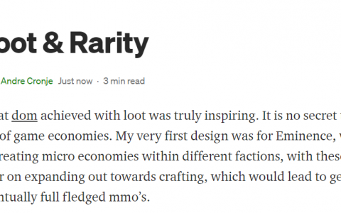 AC 版 Loot – Rarity 简评和使用指南