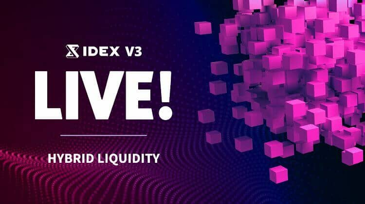 11 月 30 日星期二，IDEX 团队宣布部署该协议的第 3 版。