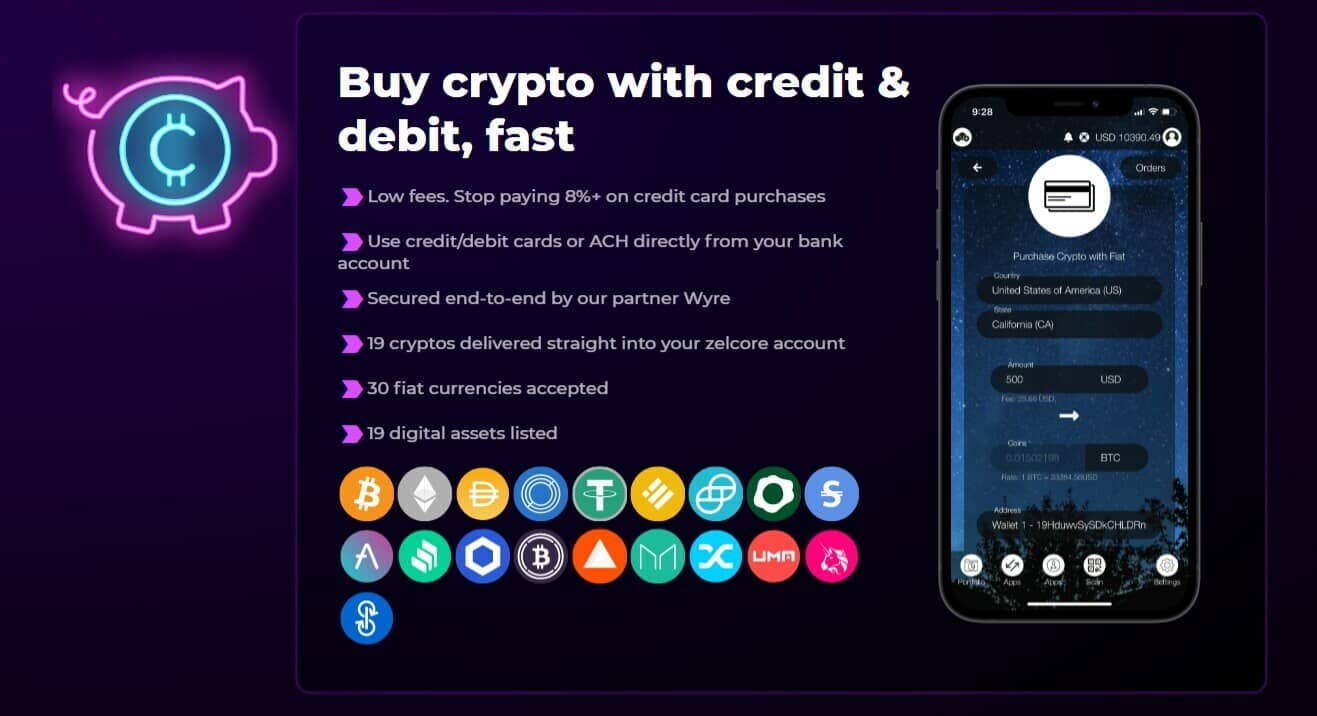 FLUX 的 Zelcore 产品组合