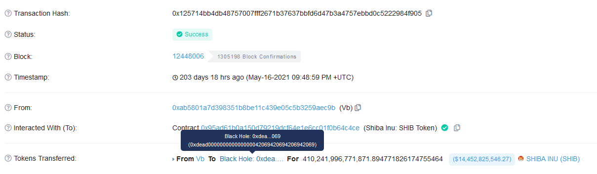 数以万亿计的 Shibas 永远消失了 – 大火中的 SHIB