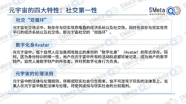 2022元宇宙产业发展趋势报告:元宇宙的四大特性