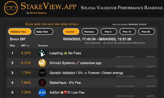 Solana (SOL) 质押和被动收入指南 — 2022 年版-8