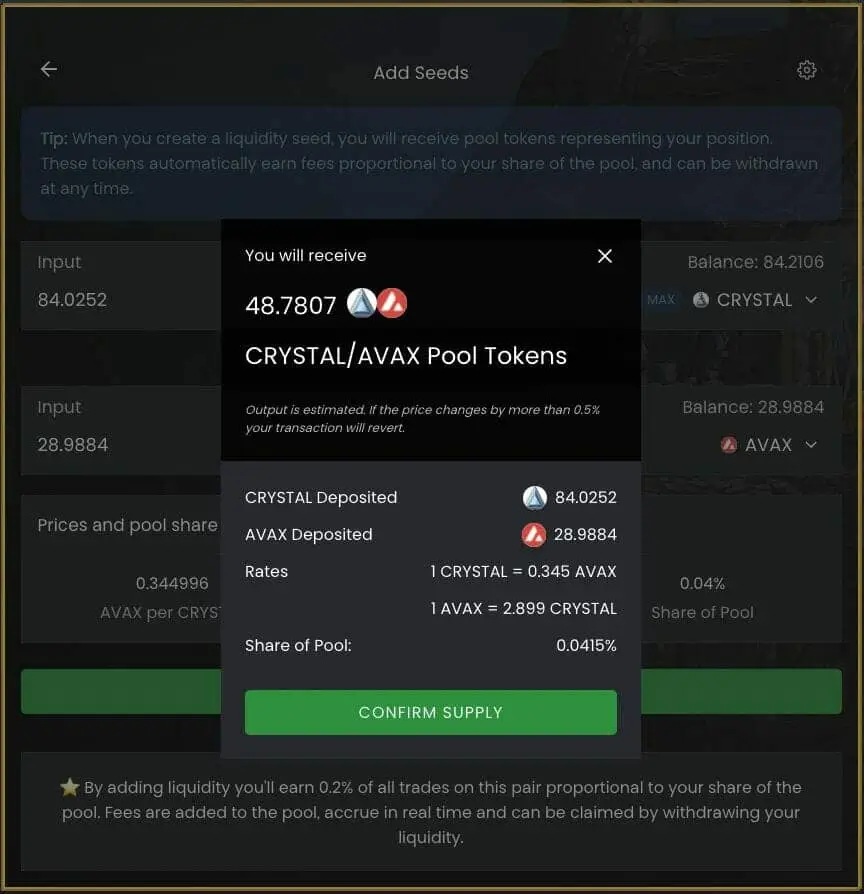 DeFi Kingdoms (DFK) 指南：Crystalvale – 如何享受 Avalanche (AVAX) 子网的疯狂收益？-21