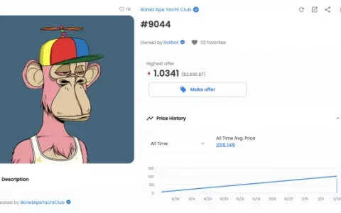 无聊的猿在 NFT 赌场获胜