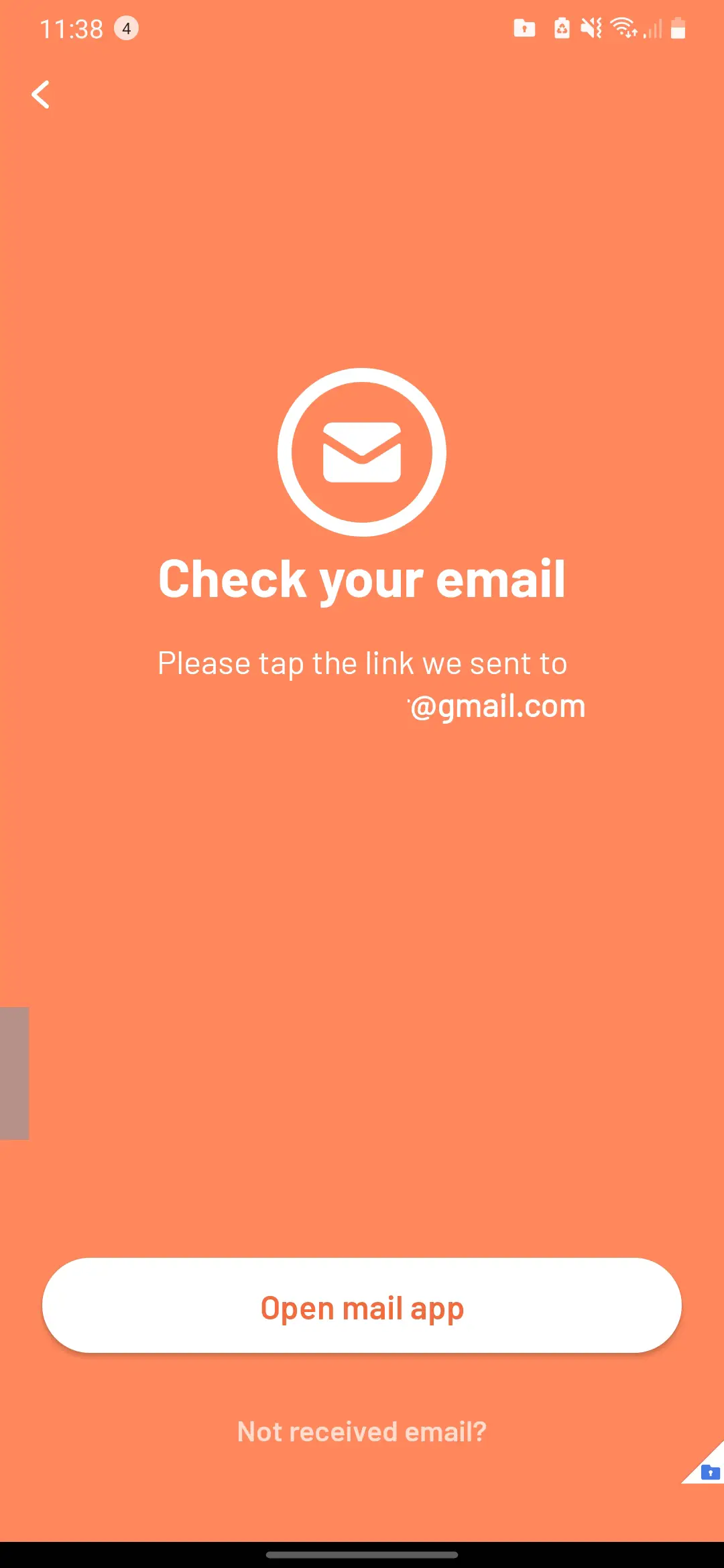 Argent 将向你发送一封电子邮件以确认你的帐户 