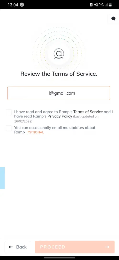你需要同意 Ramp 的条款和条件才能继续。 