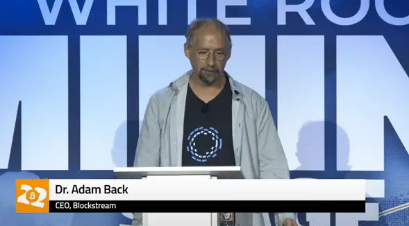 亚当回到 2022 年比特币会议。