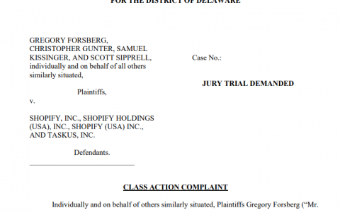 Shopify 因 Ledger 数据泄露而面临来自加密货币持有者的另一项诉讼