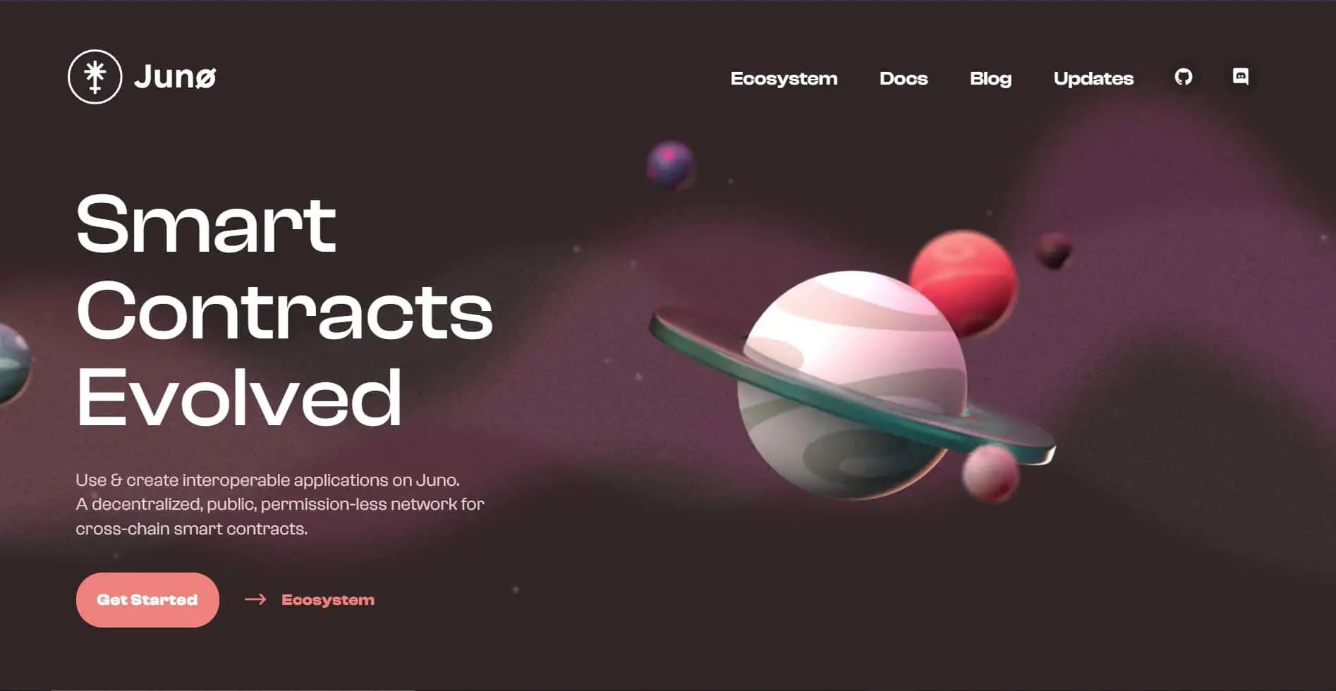 朱诺网络主页截图