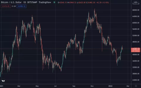 随着加密货币超级碗的通货膨胀，比特币横盘整理